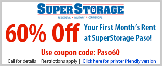60% Off Coupon Paso Robles